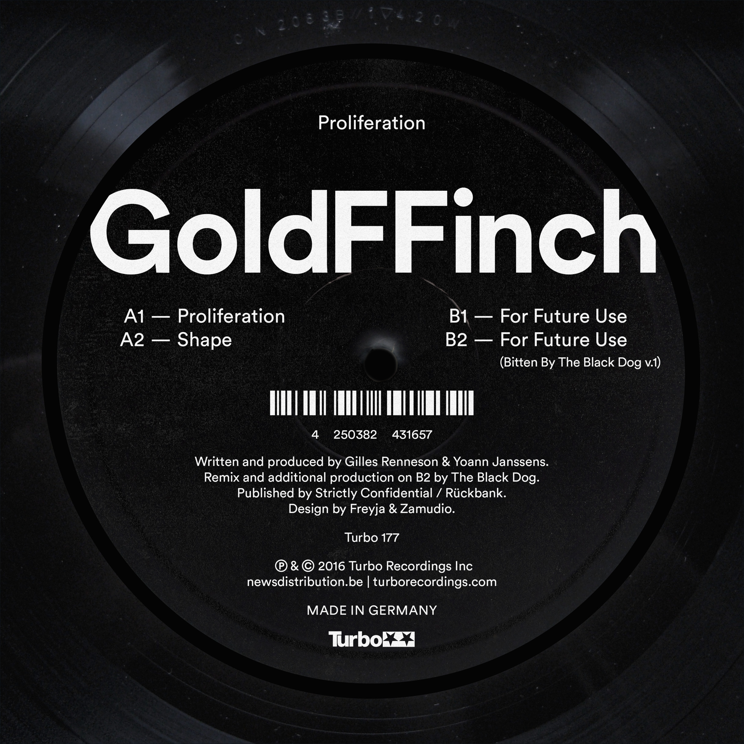GOLDFFINCH – SHAPE (TURBO RECORDINGS)