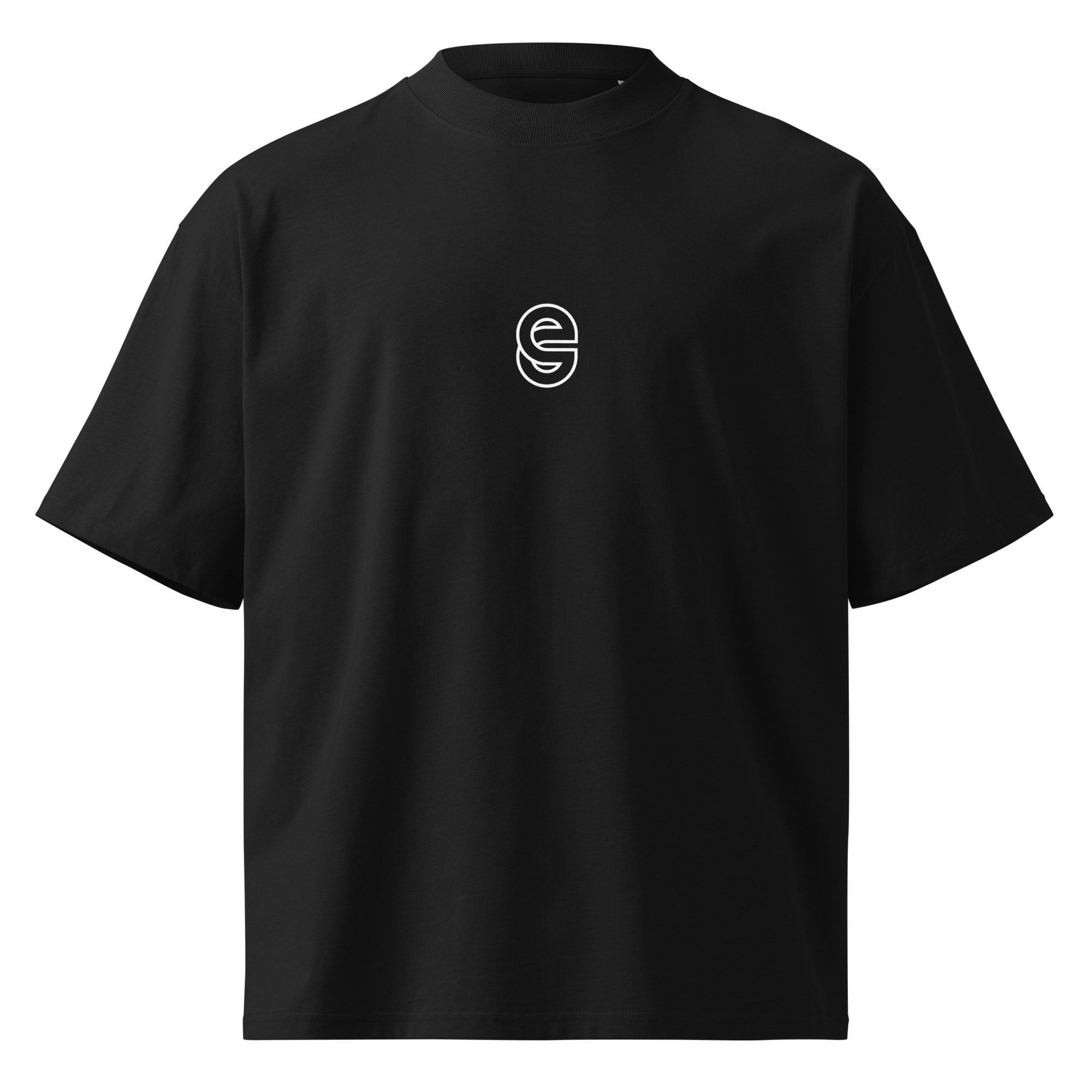 Layers 2 Unisex organic oversized high neck t-shirt
